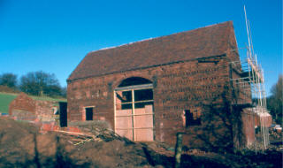 Barn, south side, December 2002