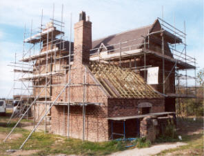 Farm House, rear, October 2003