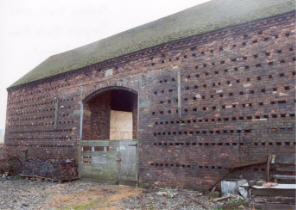 Barn, west side, October 2003