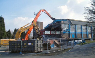 Coseley baths demolition