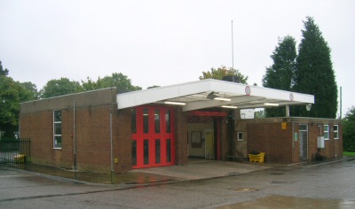 Sedgley Fire Station rear view